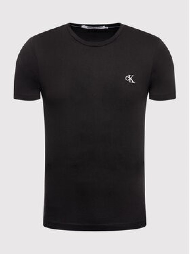 Calvin Klein Jeans T-Shirt Tee Shirt Essential J30J314544 Czarny Slim Fit