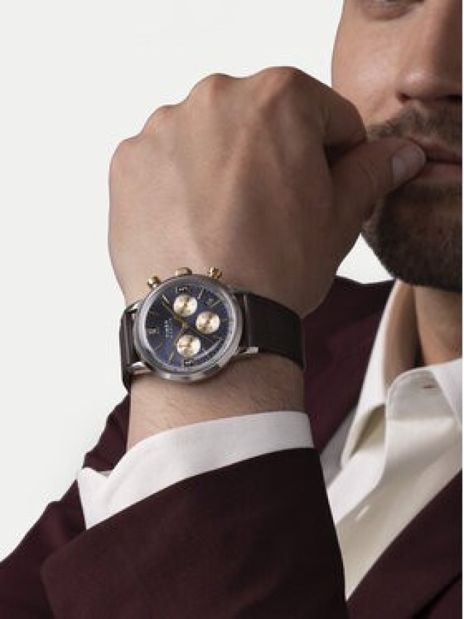 Timex Zegarek Marlin® Quartz Chronograph TW2W60400 Czarny