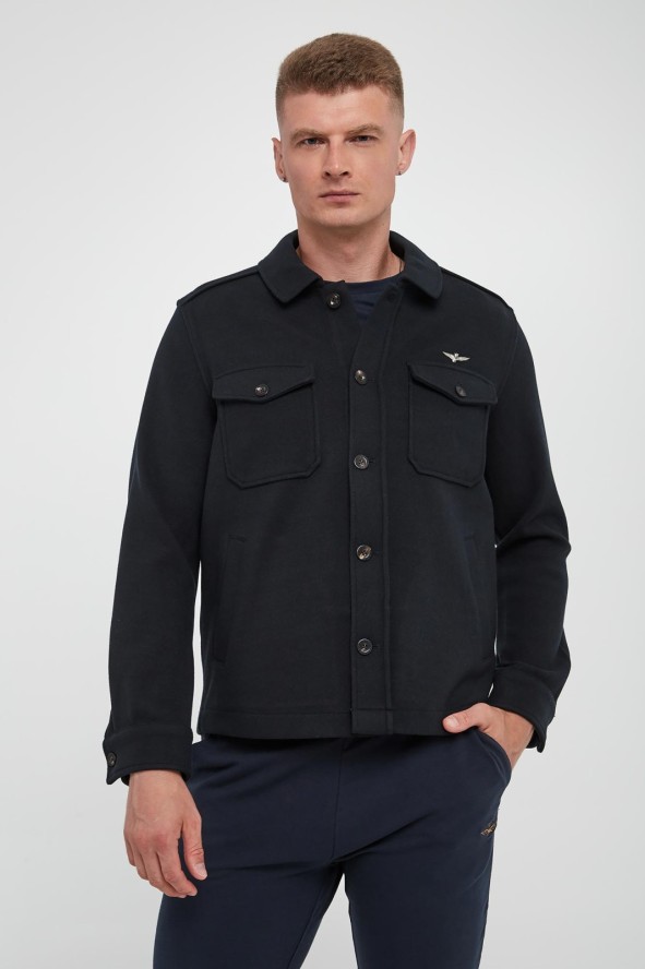 Kurtka męska z wełną AERONAUTICA MILITARE