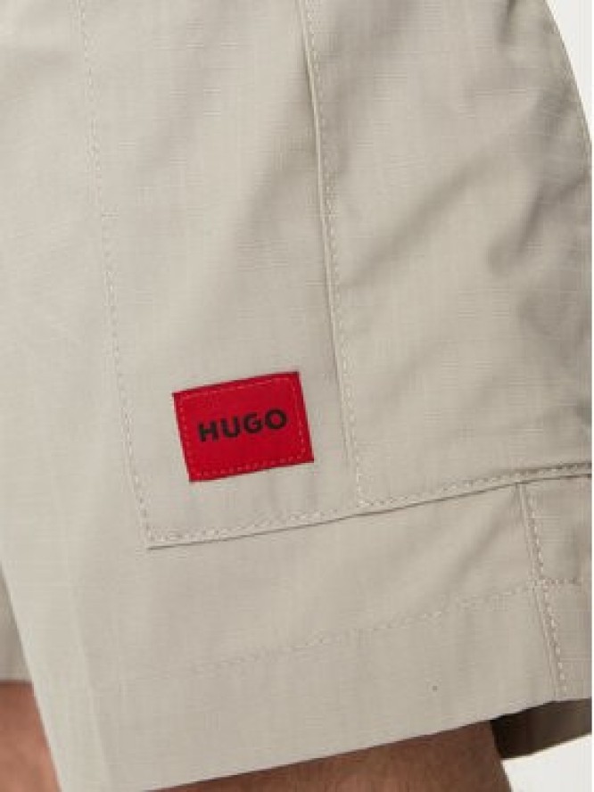 Hugo Szorty materiałowe Garlio242 50510594 Szary Regular Fit