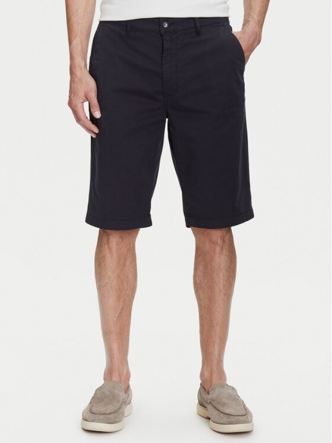 Baldessarini Szorty materiałowe B1 16939.2402 Granatowy Slim Fit