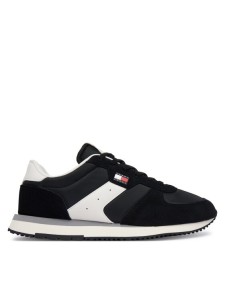 Tommy Jeans Sneakersy Tjm Eva Runner Mix Material EM0EM01737 Czarny