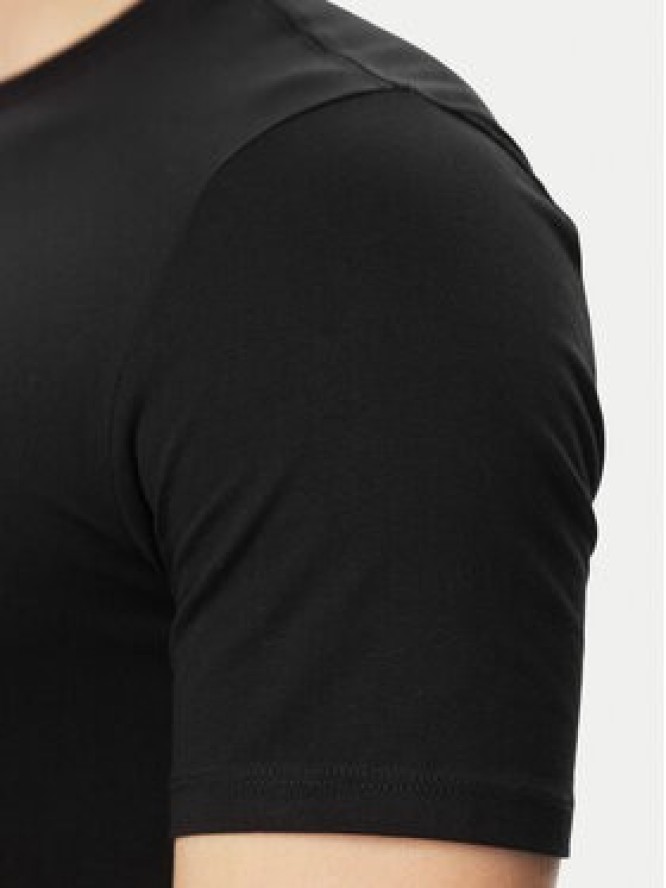 Guess T-Shirt M4YI38 J1314 Czarny Slim Fit