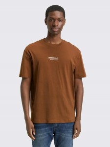 T-ST-SHIRT MĘSKI TOM TAILOR KOSZULKA MĘSKA BAWEŁNA GOLDEN CLAY