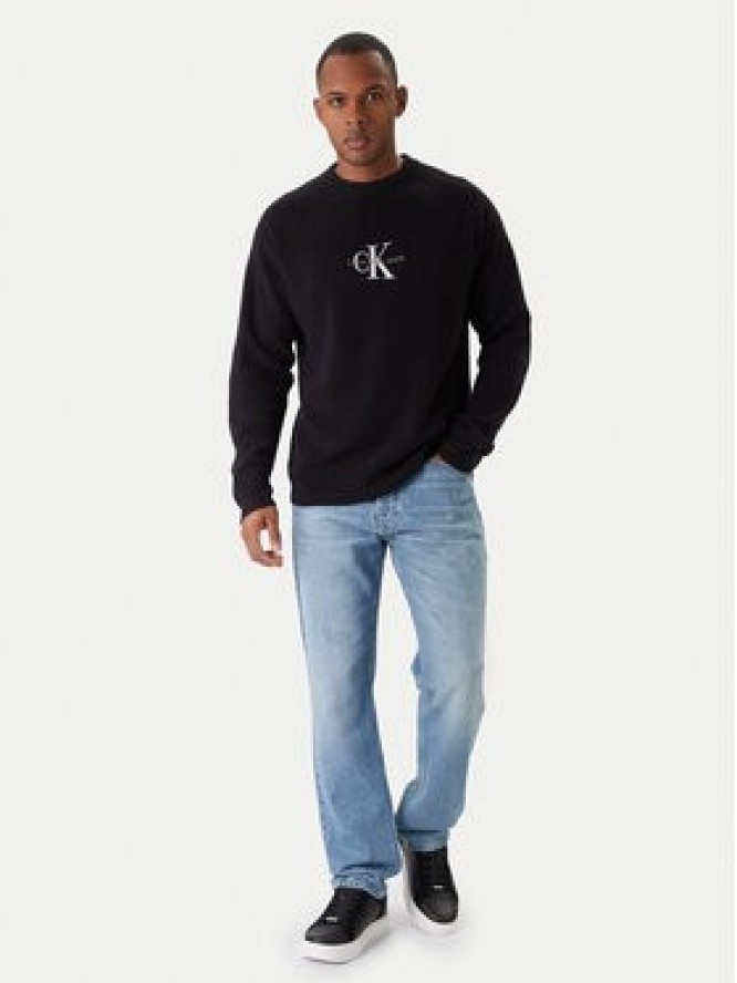 Calvin Klein Jeans Sweter J30J322460 Czarny Loose Fit