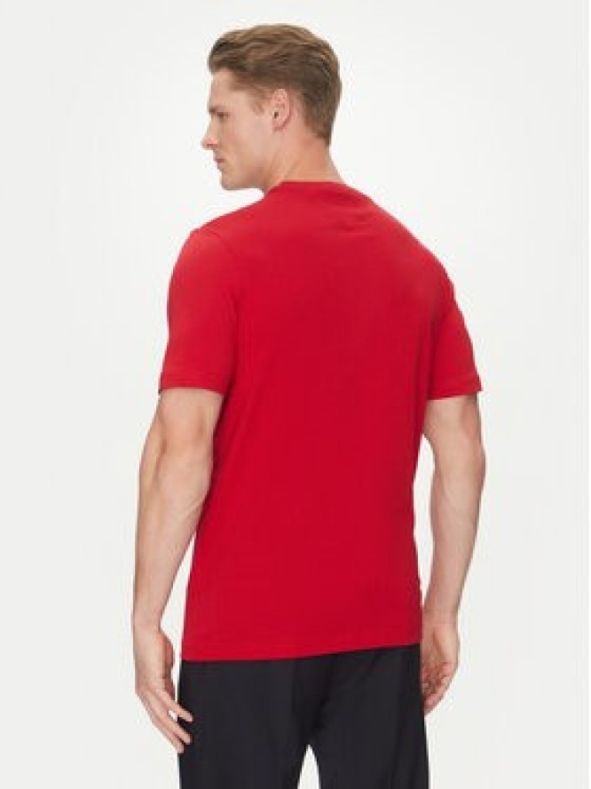 Tommy Hilfiger T-Shirt Chest Insert MW0MW36498 Czerwony Regular Fit
