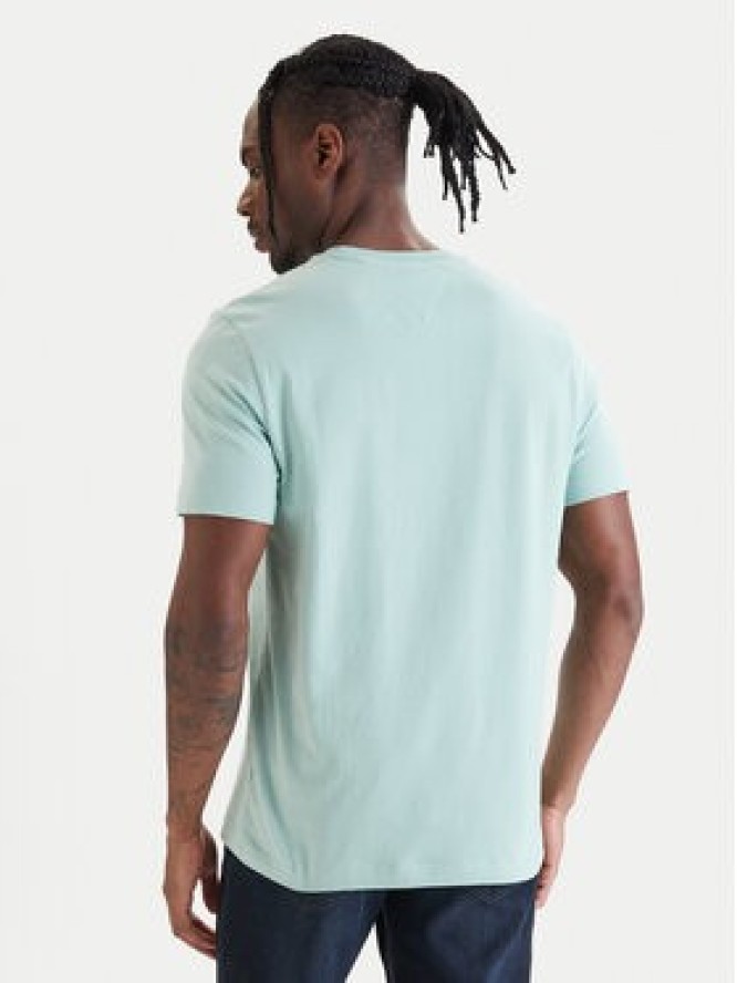 Tommy Hilfiger T-Shirt Ess Seasonal MW0MW39995 Zielony Regular Fit