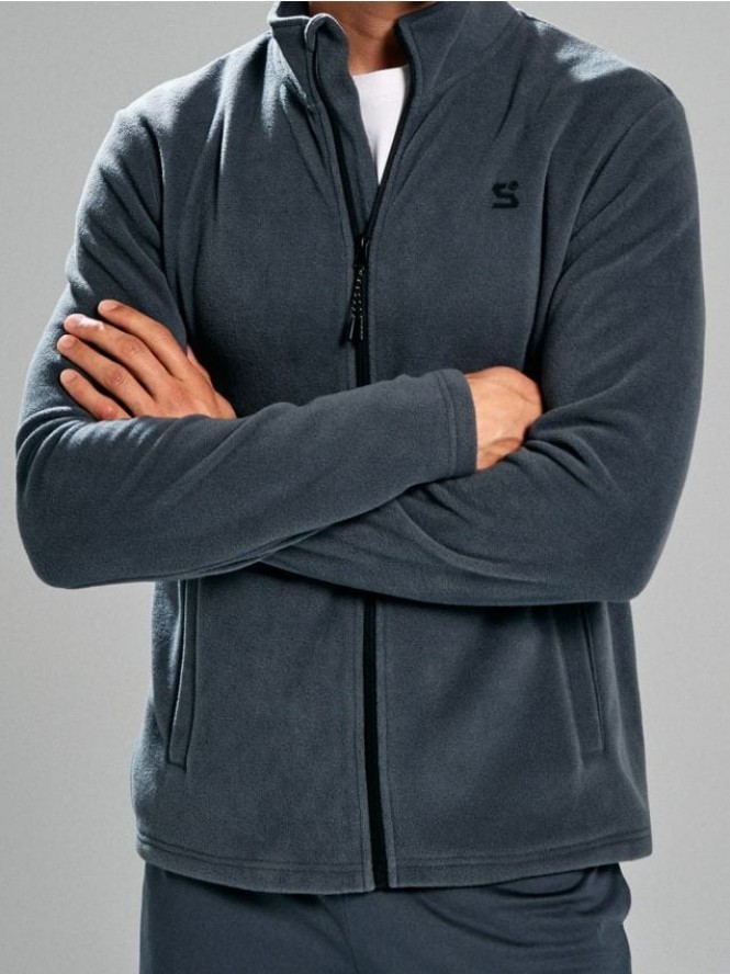 Bluza bomber - szary