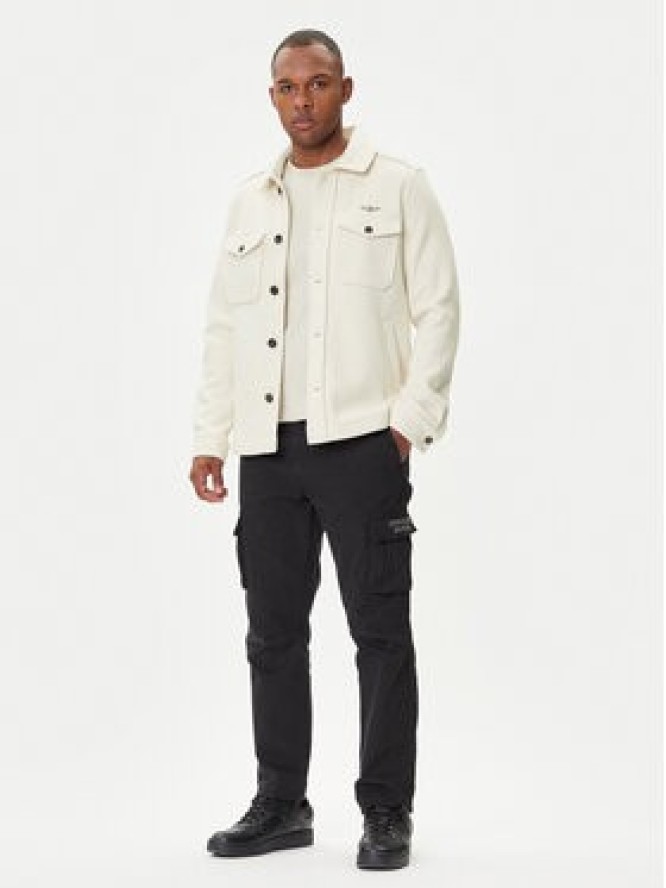 Aeronautica Militare Kurtka przejściowa 252AC0035UL00902 Écru Regular Fit