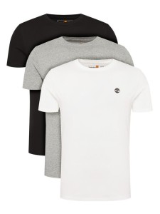 Timberland Komplet t-shirtów TB0A6GH1 Kolorowy Slim Fit