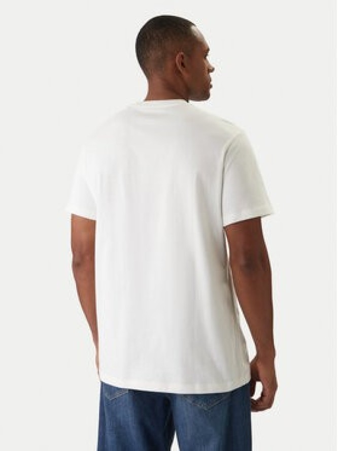 Guess T-Shirt M6RI13 K8FQ4 Écru Regular Fit