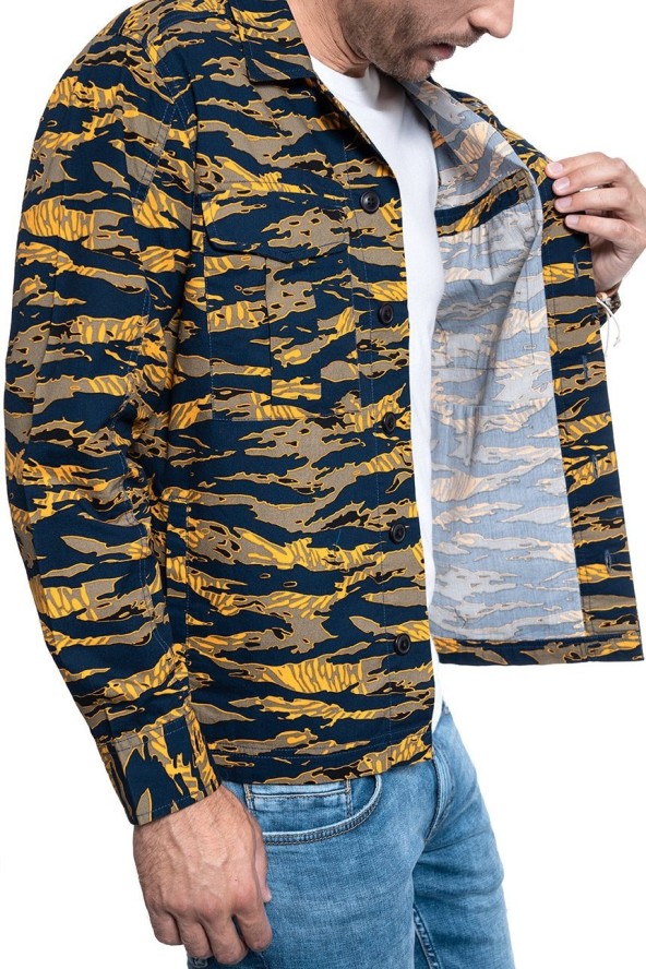 KOSZULA MĘSKA LEE SEASONAL FIT WASHED BLUE L67NJILR 112116904