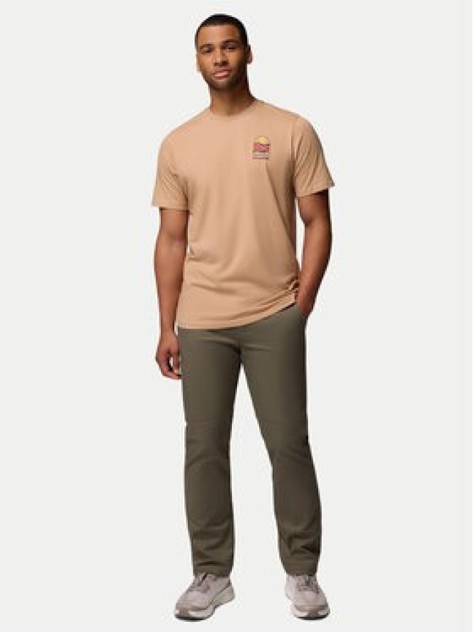 Columbia T-Shirt Explorers Canyon™ 2036451 Beżowy Regular Fit