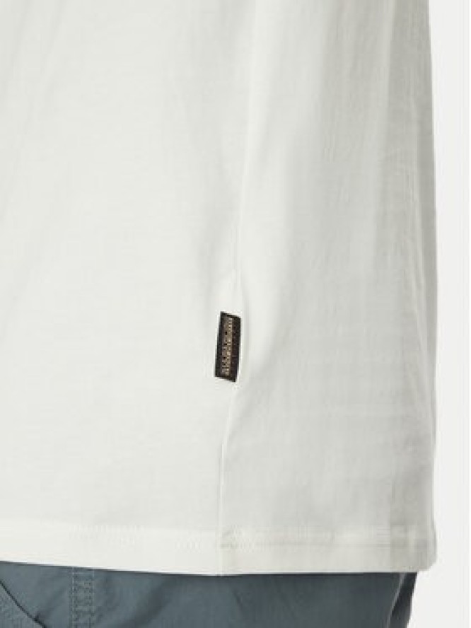 Napapijri T-Shirt S-Vignoni NP0A4ILX Écru Regular Fit