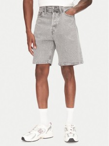 Jack & Jones Szorty jeansowe Tony 12269489 Szary Loose Fit