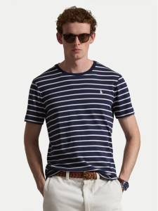Polo Ralph Lauren T-Shirt 710B16648001 Granatowy Regular Fit