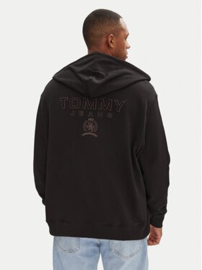Tommy Jeans Bluza Varsity DM0DM20835 Czarny Relaxed Fit