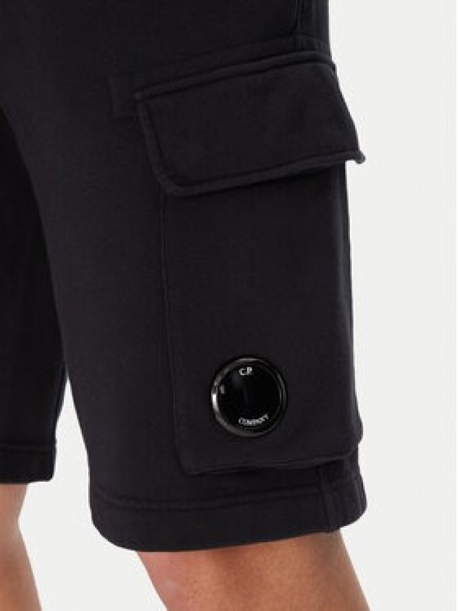C.P. Company Szorty sportowe 18CMSB101A110044G Granatowy Regular Fit