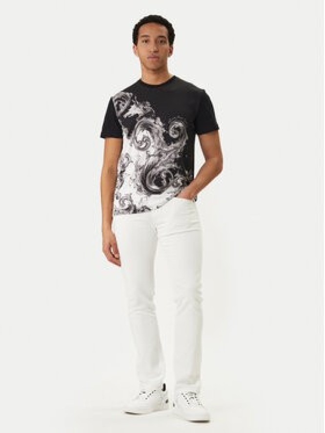 Versace Jeans Couture Jeansy 80GAB5S0 CEWCA Biały Slim Fit