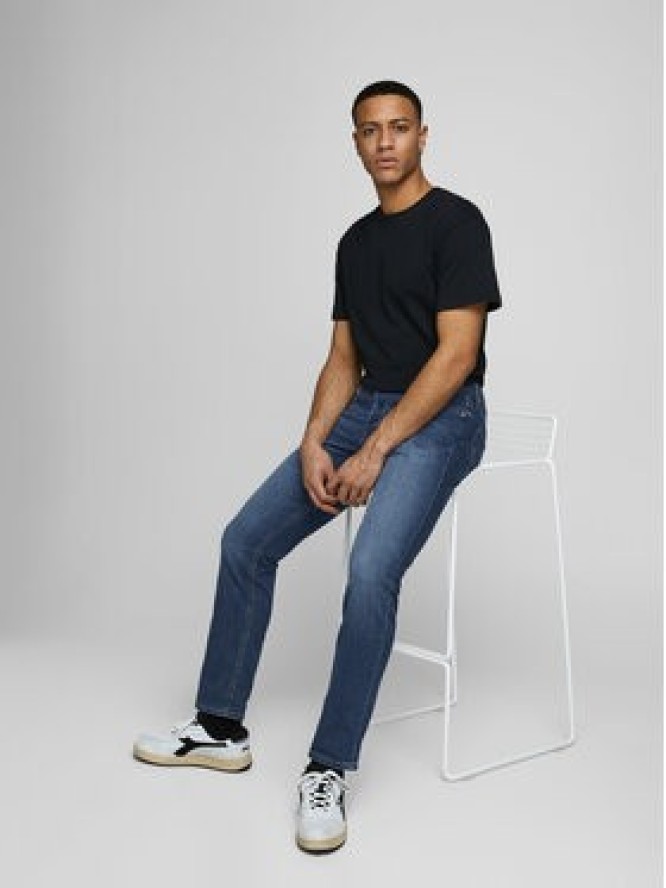 Jack & Jones Jeansy Glenn 12152347 Niebieski Slim Fit