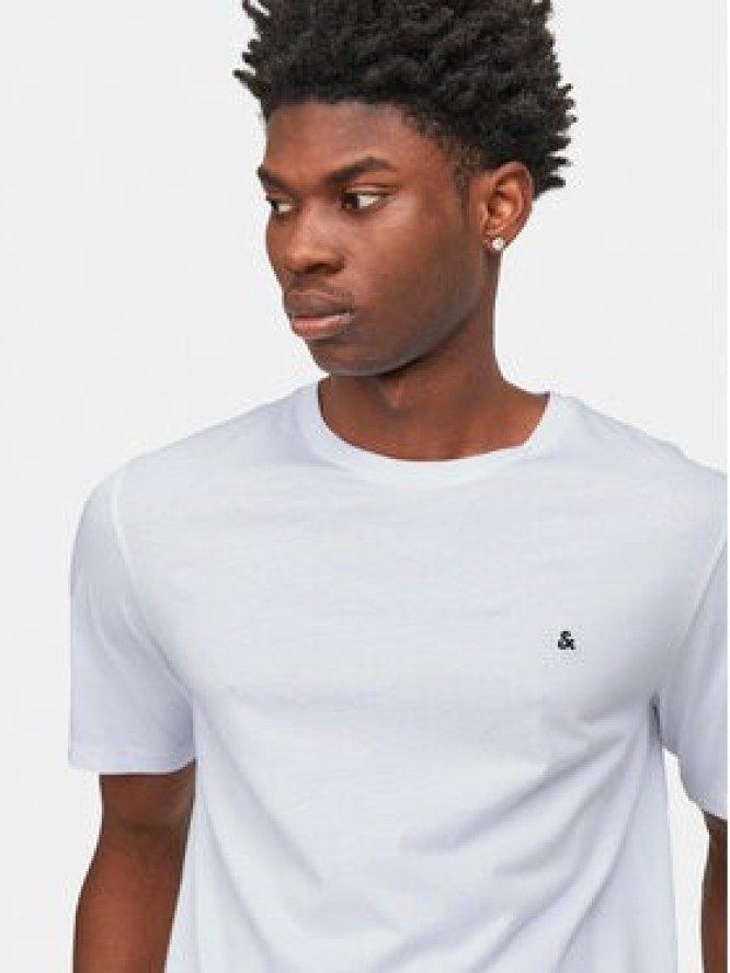 Jack & Jones T-Shirt Paulos 12245087 Biały Standard Fit