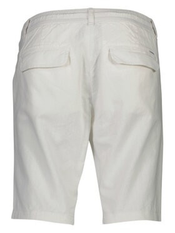 Lindbergh Szorty materiałowe 30-508003 Biały Relaxed Fit