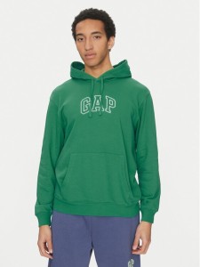 Gap Bluza 708409-01 Zielony Regular Fit