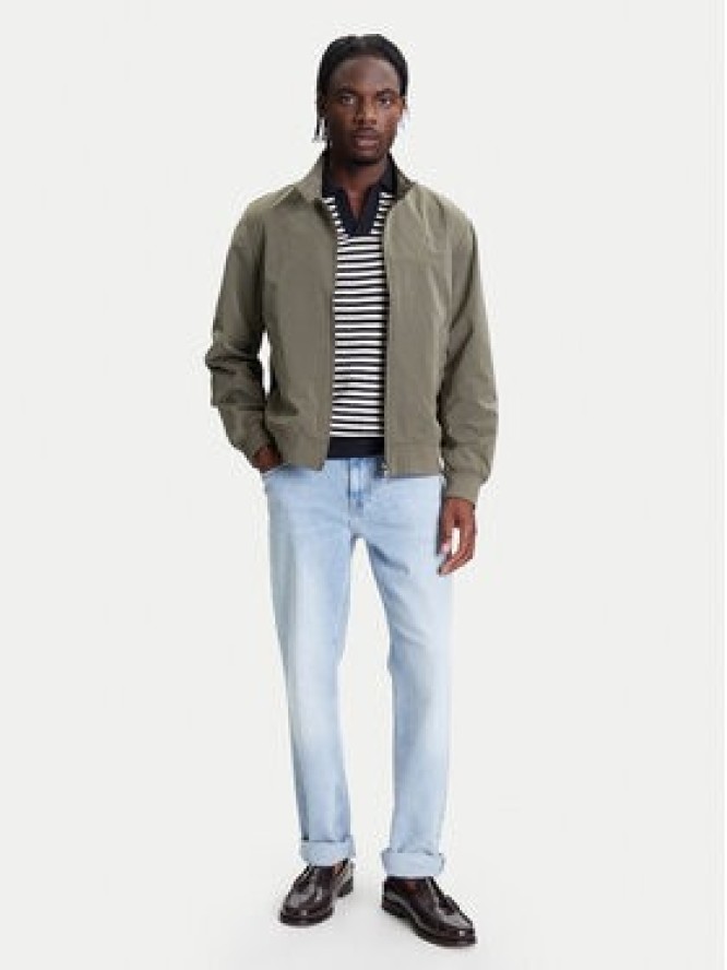 Tommy Hilfiger Kurtka bomber Harrington MW0MW39637 Zielony Regular Fit