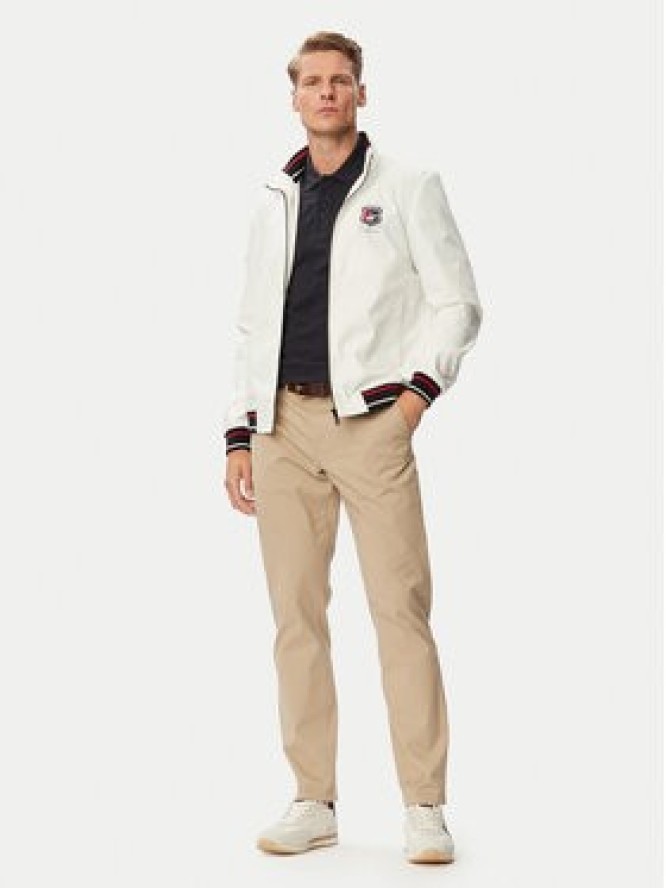 Beverly Hills Polo Club Kurtka przejściowa P-SS26M-JK0991-0001 Biały Regular Fit