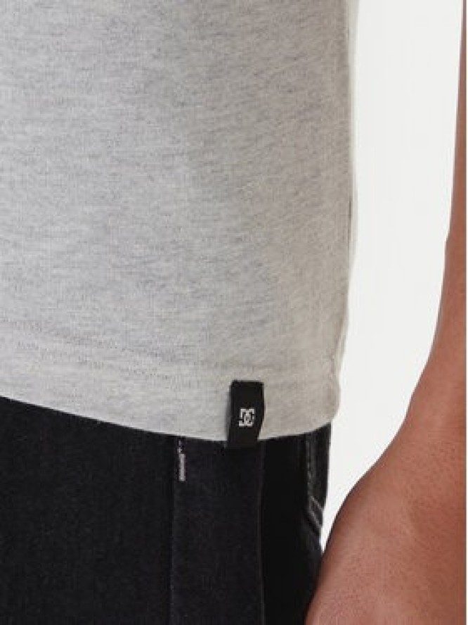 DC Shoes T-Shirt Star ADYZT05373 Szary Regular Fit
