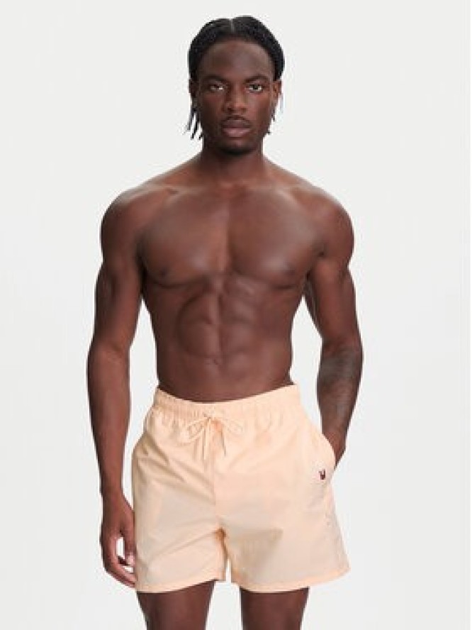 Tommy Hilfiger Szorty kąpielowe UM0UM03258 Pomarańczowy Regular Fit