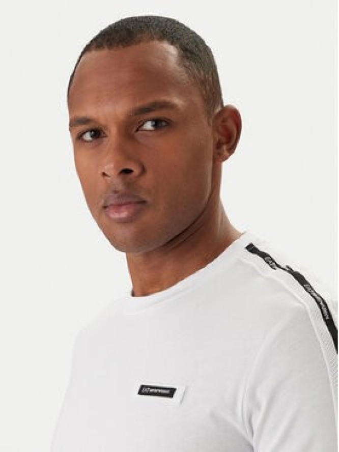 EA7 Emporio Armani T-Shirt 7M001476 AF10375 Biały Regular Fit