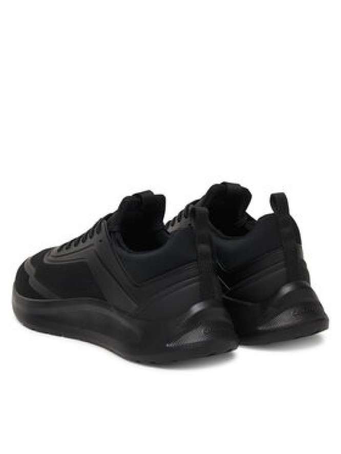 Calvin Klein Sneakersy Light Eva Run Lace Sock Mm HM0HM02164 Czarny