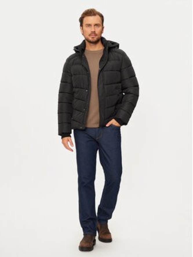 Geox Kurtka zimowa Leitan M4628C T3144 F9000 Czarny Regular Fit