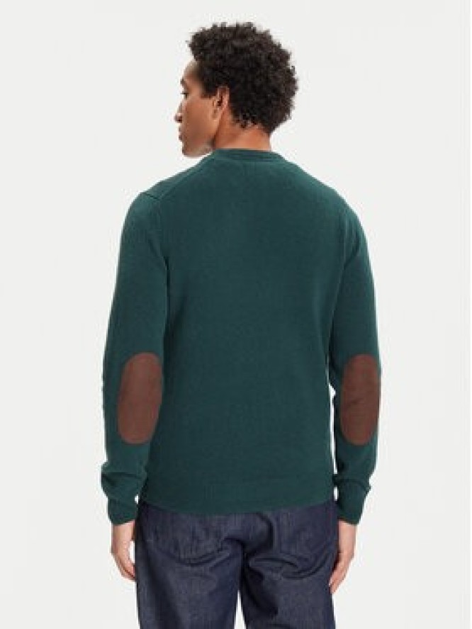 Barbour Sweter MKN0584GN59 Zielony Regular Fit