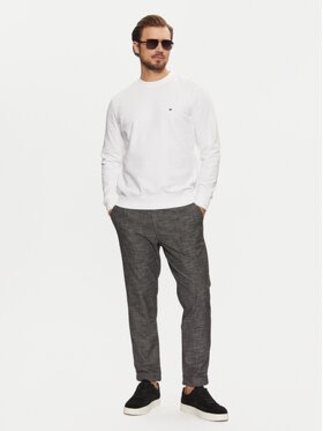 Tommy Hilfiger Bluza Essential MW0MW37237 Biały Regular Fit