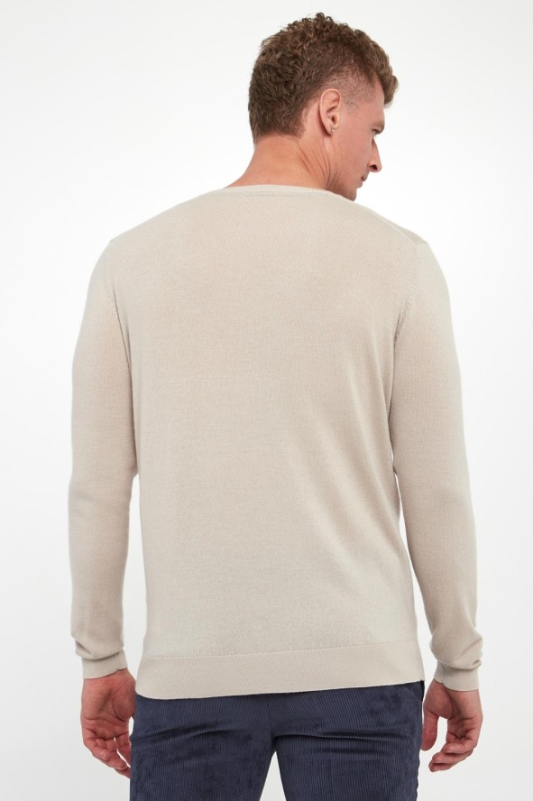 Sweter męski wełniany KARL LAGERFELD