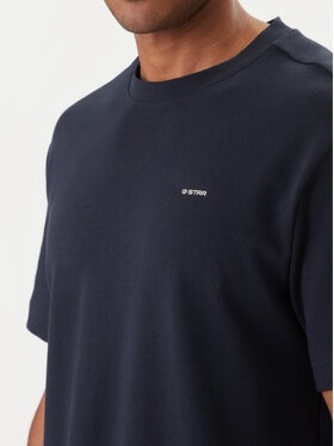 G-Star Raw T-Shirt D28609-C812 Granatowy Regular Fit