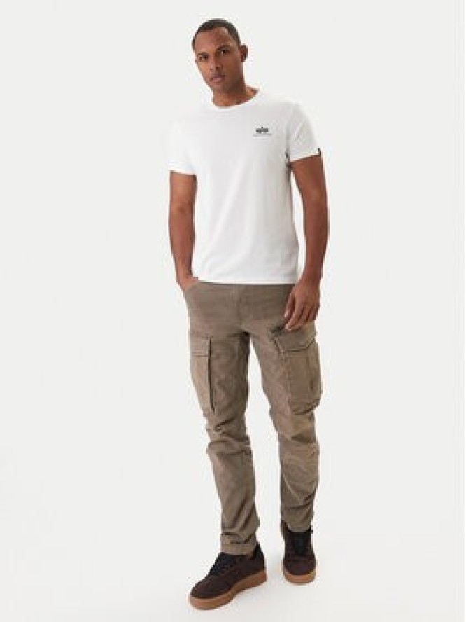 Alpha Industries T-Shirt Basic 188505 Biały Regular Fit