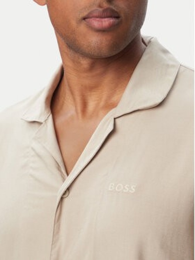 BOSS Koszula Fresh Shirt 50561522 Beżowy jasny Regular Fit