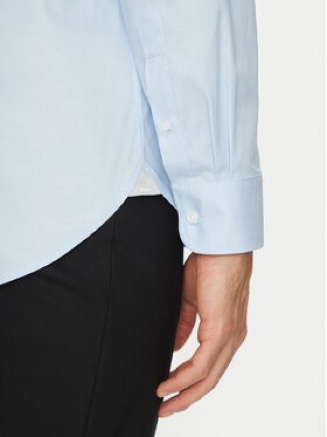 Michael Kors Koszula MK0DS01501 Błękitny Slim Fit