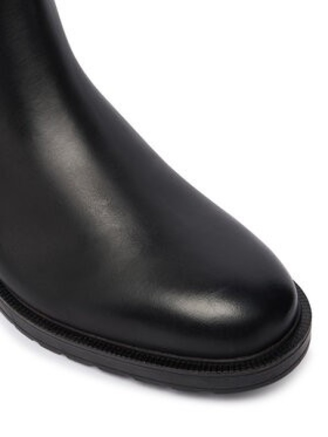 Tommy Hilfiger Botki Cleated Hilifger W FM0FM05728 Czarny