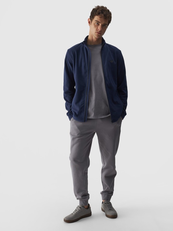 4F Polar regular ze stójką męski - granatowy S