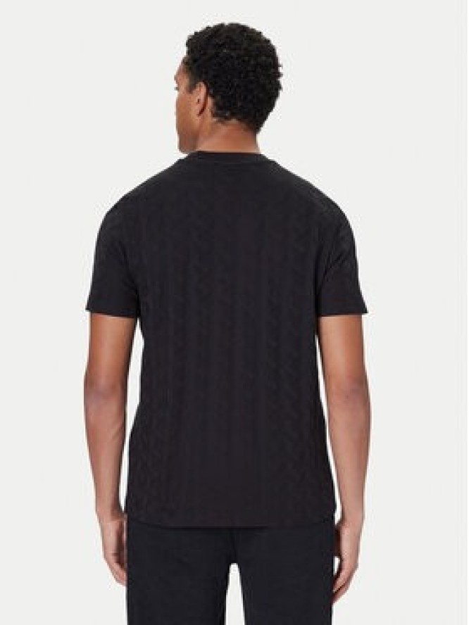 BOSS T-Shirt Mirror Artwork 50548649 Czarny Relaxed Fit