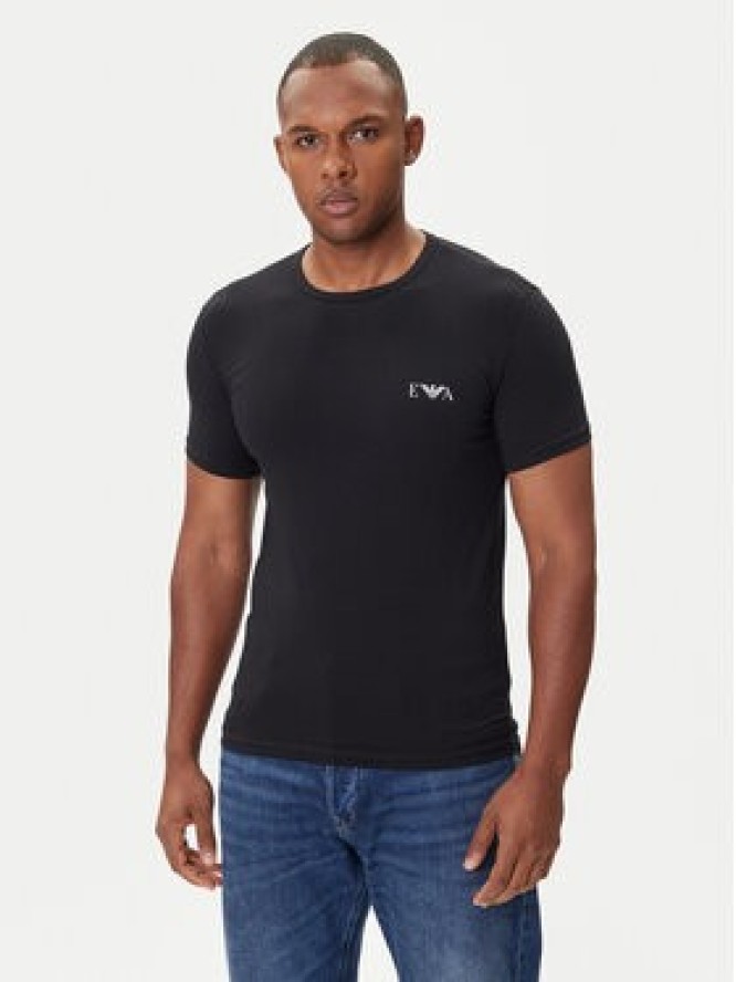 Emporio Armani Underwear Komplet t-shirtów EM001849 AF14131 MC005 Czarny Fitted Fit
