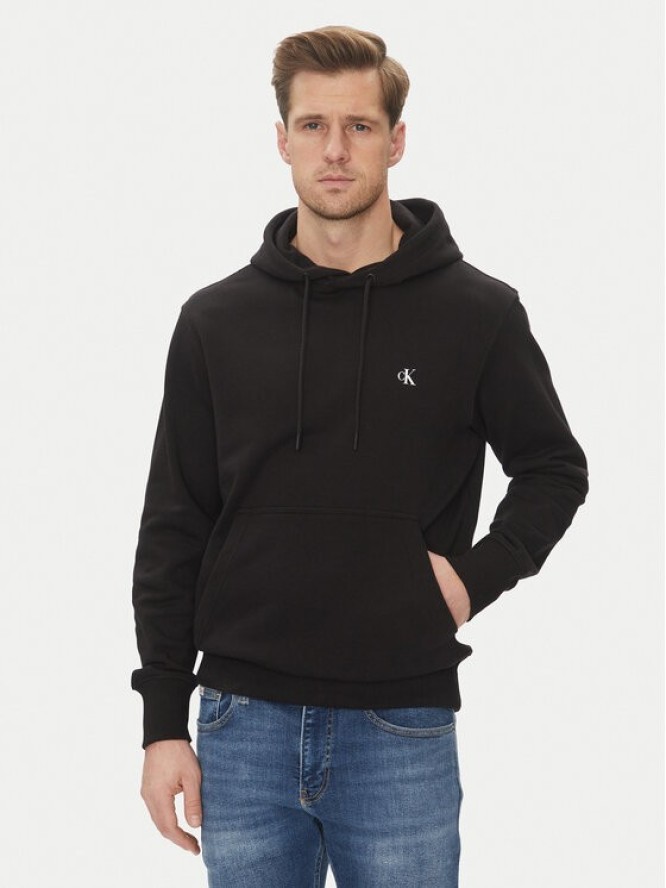 Calvin Klein Jeans Bluza Painted J30J327526 Czarny Regular Fit