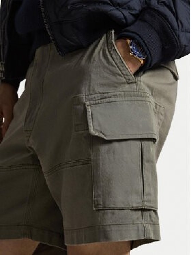 Polo Ralph Lauren Szorty materiałowe 710964027002 Zielony Relaxed Fit