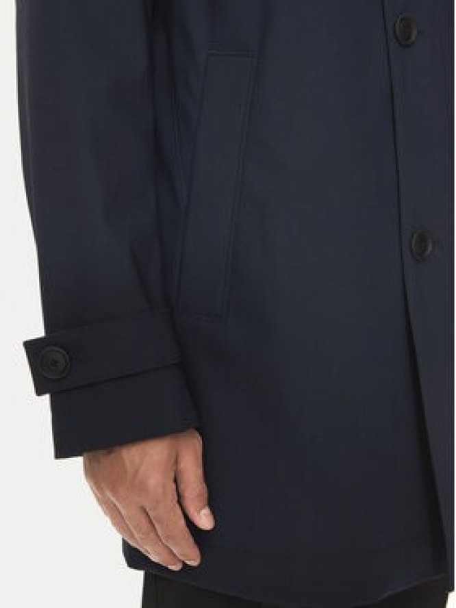 Boss Płaszcz zimowy P-Jared 50521591 Granatowy Regular Fit