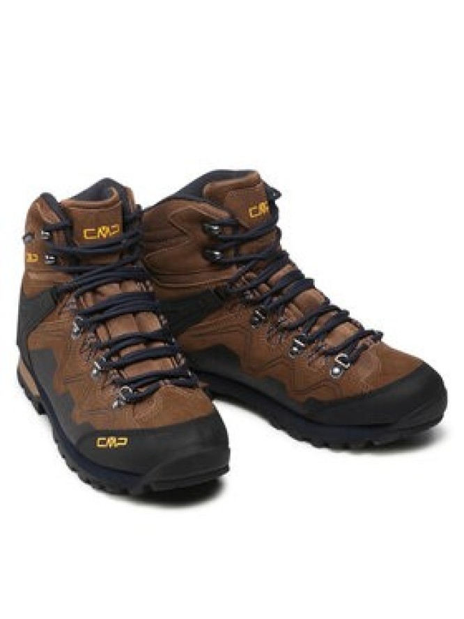 CMP Trekkingi Athunis Mid Trekking Shoe Wp 31Q4977 Brązowy