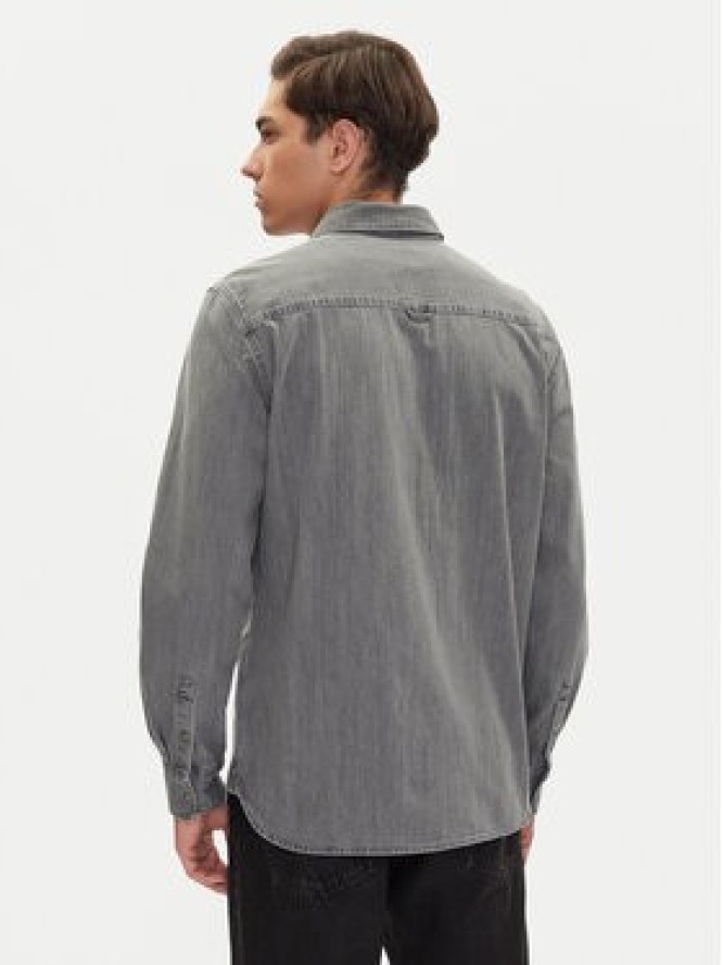 Mustang Koszula jeansowa Duver 1016240 Szary Regular Fit